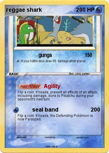 Pokemon reggae shark