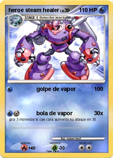 Pokemon heroe steam healer