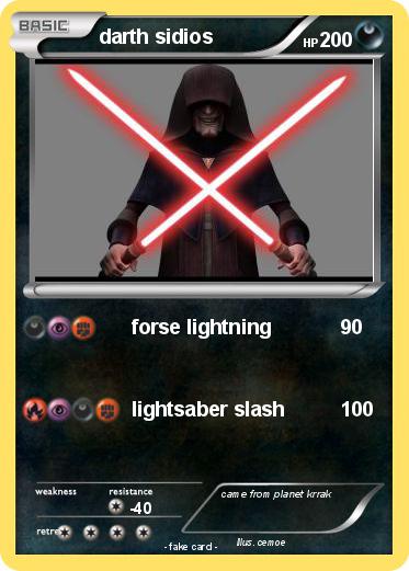 Pokemon darth sidios