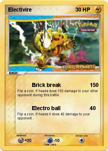 Pokemon Electivire