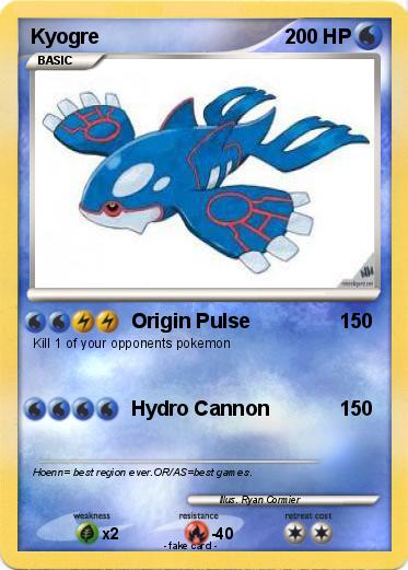 Pokemon Kyogre