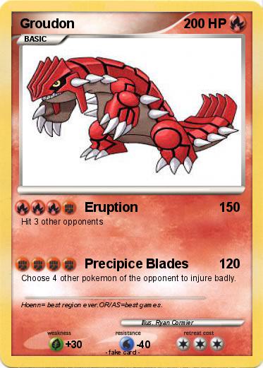 Pokemon Groudon