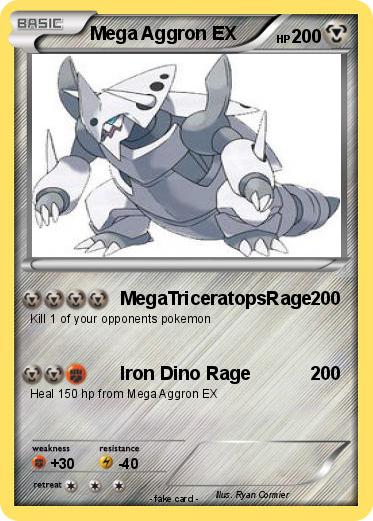 Pokemon Mega Aggron EX
