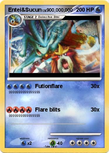 Pokemon Entei&Sucun
