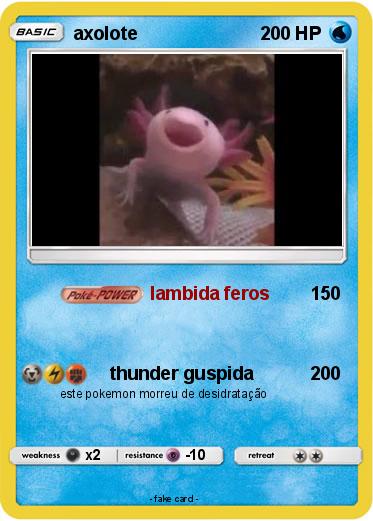 Pokemon axolote