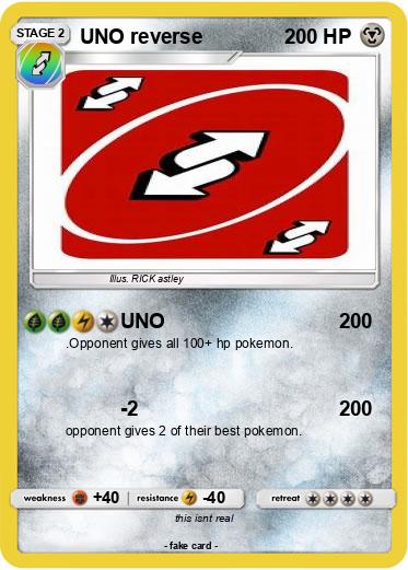 Pokemon UNO reverse