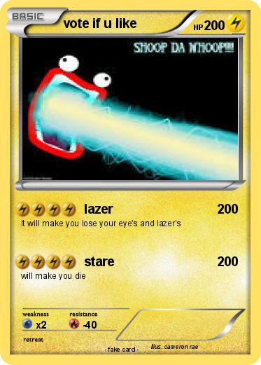 Pokemon vote if u like