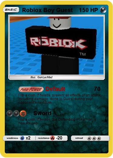 Pokemon Roblox Boy Guest