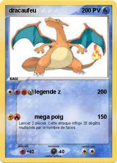 Pokemon dracaufeu