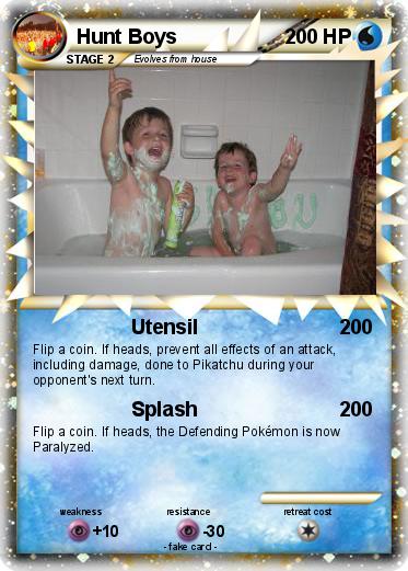 Pokemon Hunt Boys