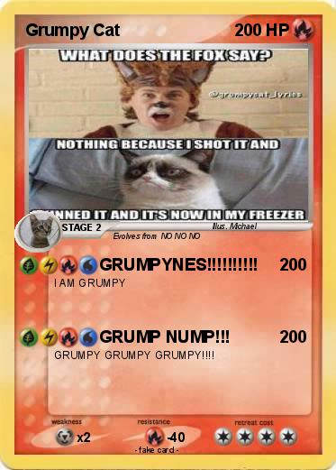 Pokemon Grumpy Cat
