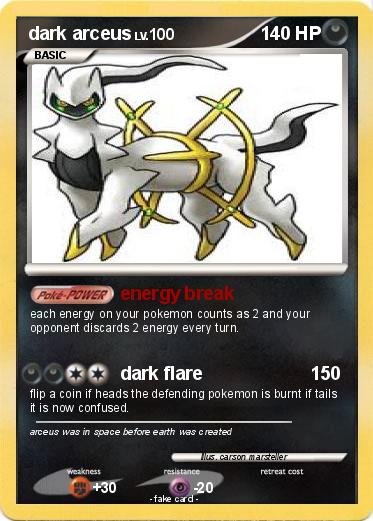 Pokemon dark arceus