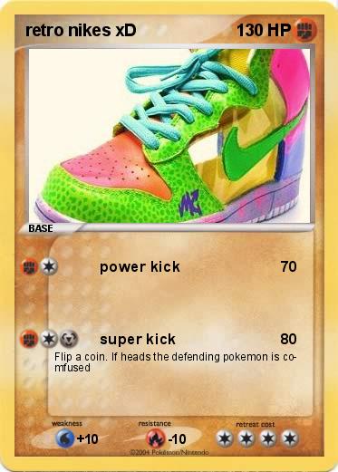 Pokemon retro nikes xD