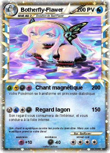 Pokemon Botherfly-Flawer
