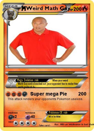Pokemon Weird Math Guy