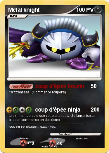 Pokemon Metal knight