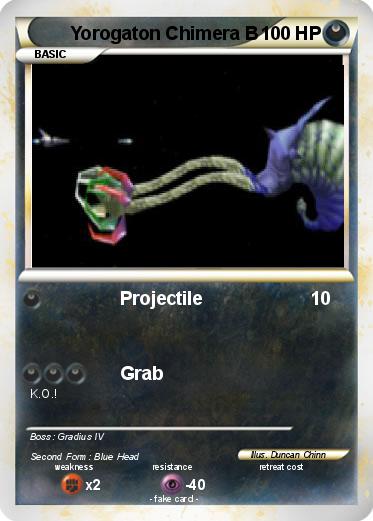 Pokemon Yorogaton Chimera B