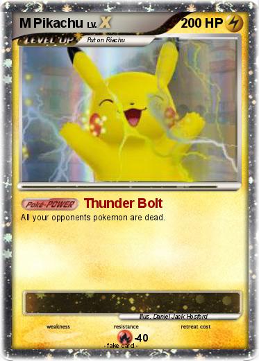 Pokemon M Pikachu