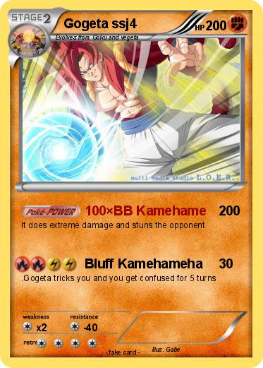 Pokemon Gogeta ssj4