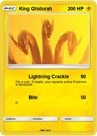 Pokemon King Ghidorah