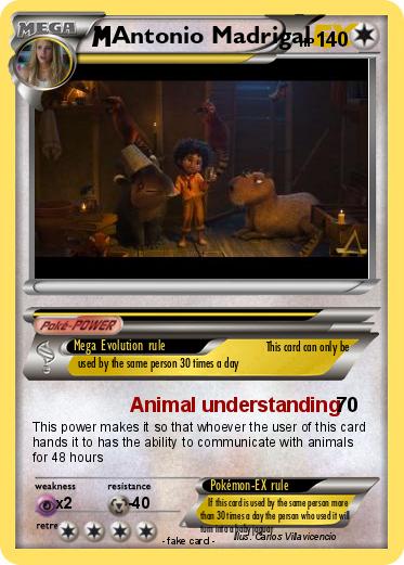 Pokemon Antonio Madrigal