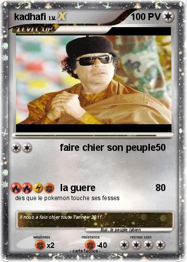 Pokemon kadhafi