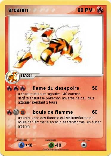 Pokemon arcanin
