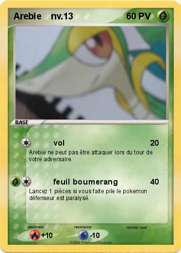 Pokemon Arebie    nv.13