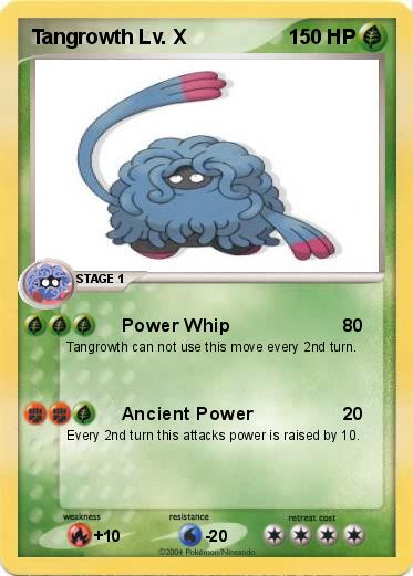 Pokemon Tangrowth Lv. X