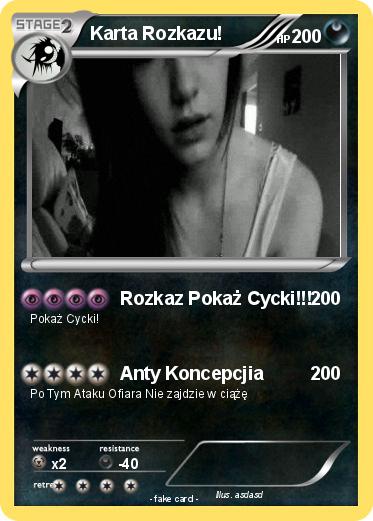 Pokemon Karta Rozkazu!