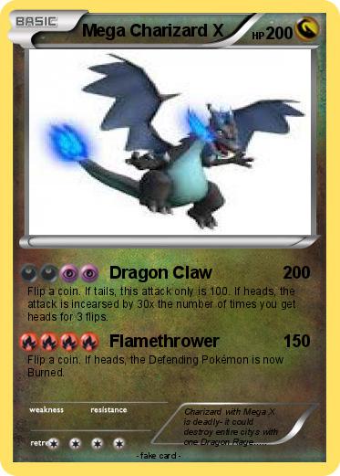 Pokemon Mega Charizard X