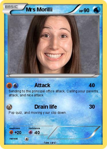 Pokemon Mrs Morilli