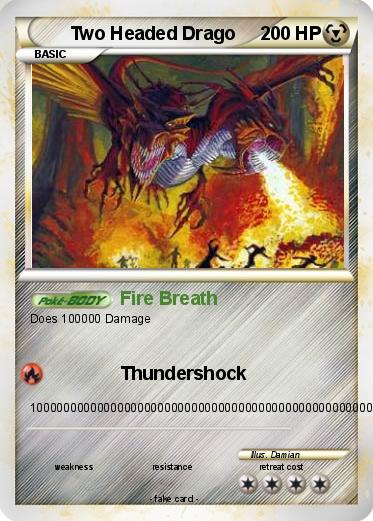 Pokemon Two Headed Drago