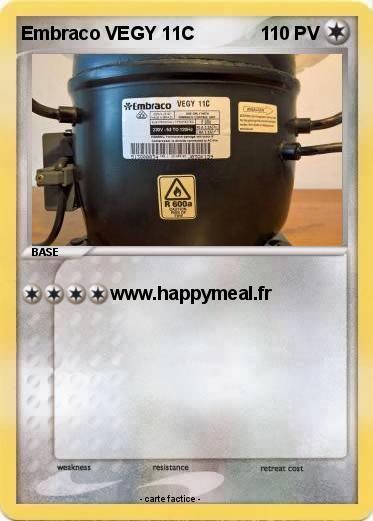 Pokemon Embraco VEGY 11C