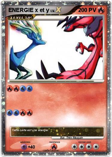 Pokemon ENERGIE x et y