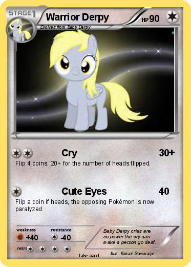 Pokemon Warrior Derpy