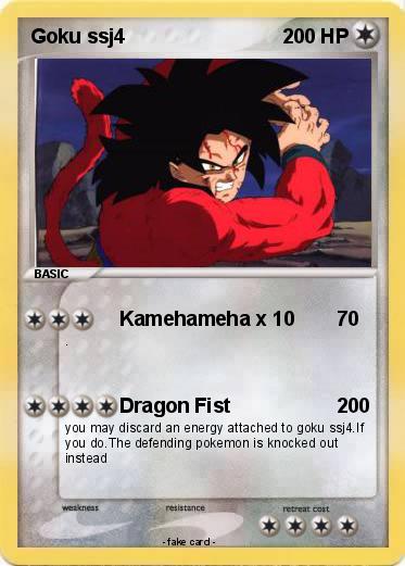 Pokemon Goku ssj4