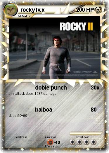 Pokemon rocky lv.x