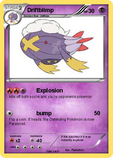 Pokemon Driftblimp