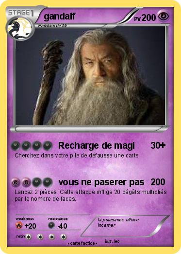 Pokemon gandalf