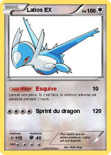Pokemon Latios EX