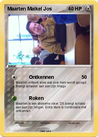 Pokemon Maarten Maikel Jos