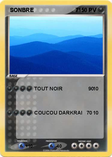 Pokemon  SONBRE                           7              