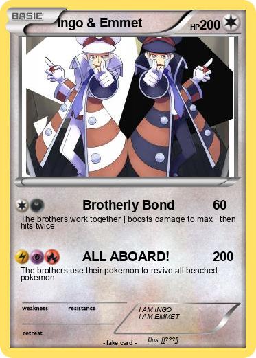 Pokemon Ingo & Emmet