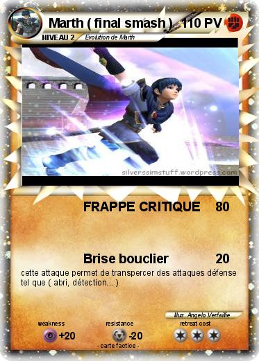 Pokemon Marth ( final smash )