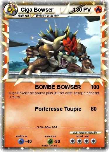 Pokemon Giga Bowser             1