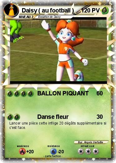 Pokemon Daisy ( au football )
