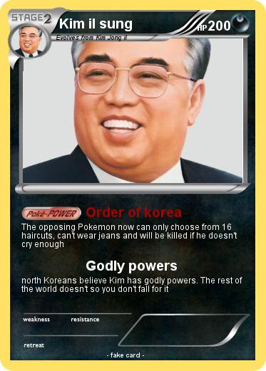 Pokemon Kim il sung