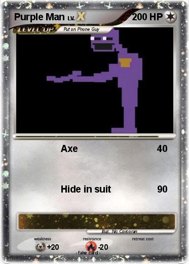 Pokemon Purple Man