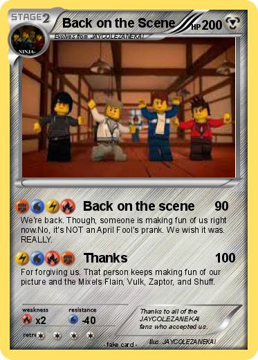 Pokemon Back on the Scene